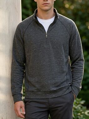 Tommy Bahama Quarter Zip Reversible Sweater